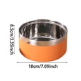 thumbnail image 2 of Outdor Customizable Name Embossed Bowl. Customized Stainless Steel Bowl. Strong And Drinking Bowl., 2 of 5