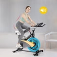 thumbnail image 2 of Goplus Magnetic Exercise Bike Stationary Belt Drive Cycling Bike, 2 of 10