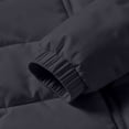 thumbnail image 7 of PNTUTB Fall Winter Men's Puffer Jacket Full Zip Stand Collar Coat Solid Color Quilted Casual Warm Comfort Trendy Outwear with Pockets, 7 of 7