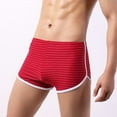 thumbnail image 5 of QIPOPIQ Mens Underwear Low Waist Color Stripes Comfortable Panties Underwear Clearance, 5 of 7