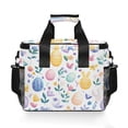 thumbnail image 7 of FORMRS Insulated Cooler Bag 24 Cans Capacity Soft Leakproof Lunch Box with Side Pockets, Purple Easter Eggs, 7 of 7