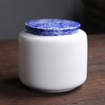 thumbnail image 4 of Tetera de cerámica sellada para té verde, tetera creativa de porcelana azul y blanca, tetera privada de cerámica para almacenamiento de té, 4 of 4