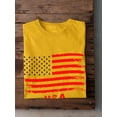 thumbnail image 3 of Usa Flag 4Th Of July T-Shirt Men -Image by Shutterstock, Male 4X-Large, 3 of 4