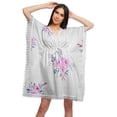 thumbnail image 1 of Moomaya Robe Courte de Caftan de Plage, Robe de Couverture Imprimée, Kaftan pour Femmes, Tenue de Plage, Couverture, 1 of 4
