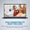 thumbnail image 4 of Dell Inspiron 3535 Laptop - 15.6-inch FHD (1920 x 1080) Display, AMD Ryzen 5 7520U Processor, 8GB DDR4 RAM, 512GB SSD, AMD Radeon Graphics, Windows 11 Home, 6-Months Migrate - Carbon Black, 4 of 5