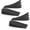 Black, variant on Bukihome Adjustable Heel Lift Inserts, Brown 1 Piece Large Size 4-Layer Height Increase Insoles for Heel Pain Relief & Leg Discrepancy