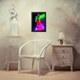 thumbnail image 3 of Stephen Chambers 11x14 Black Modern Wood Framed Wall Art Titled - Neon Venus 35, 3 of 6