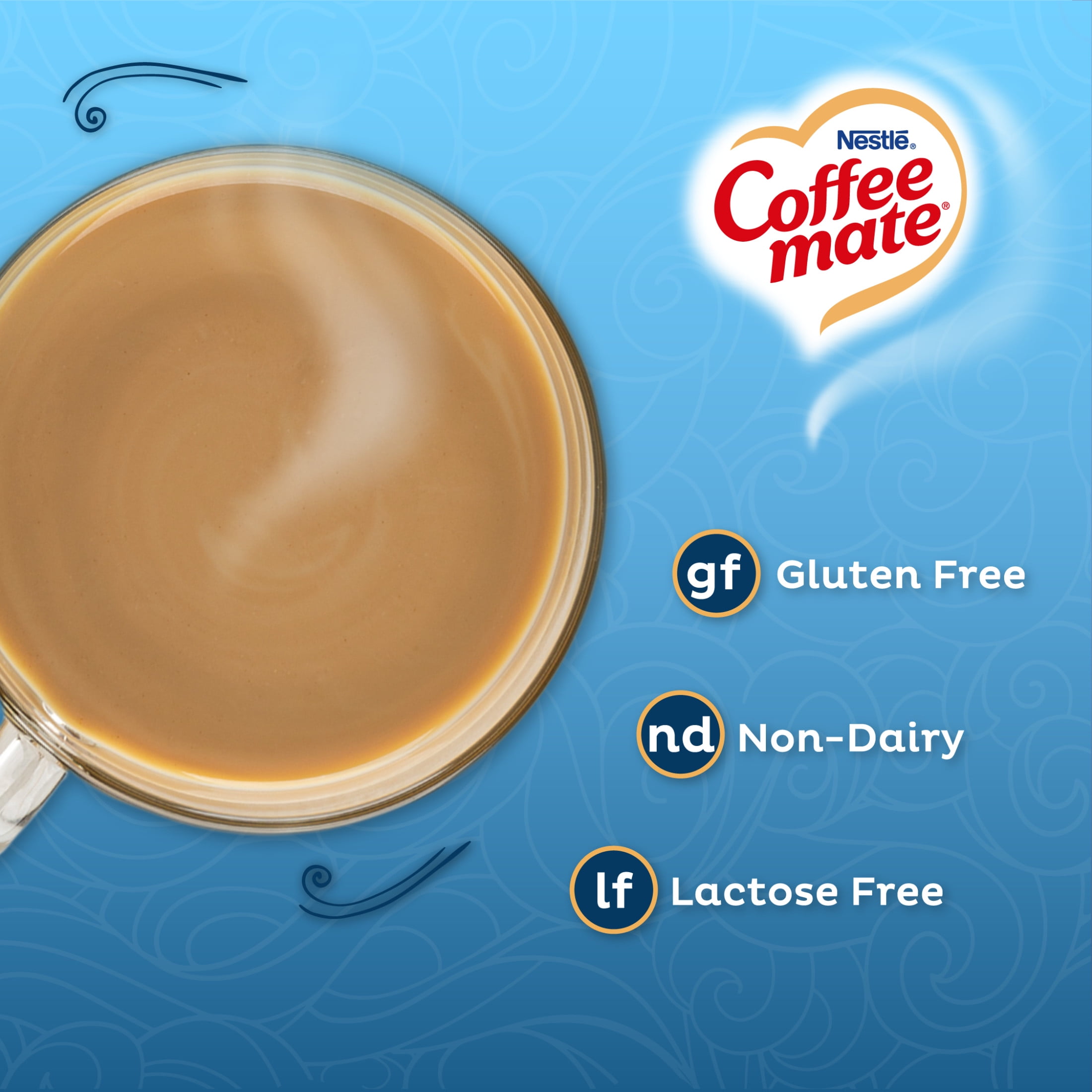 Coffee mate French Vanilla Zero Sugar Powder Coffee Creamer, 10.2 oz