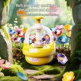 thumbnail image 2 of Bewildely Juguetes, Kits de ramos, Manualidades exclusivas para niños, Combinaciones, Juguetes para padres e hijos, Juguetes para adultos Juguetes de construcción Amarillo 56 flores, 2 of 6