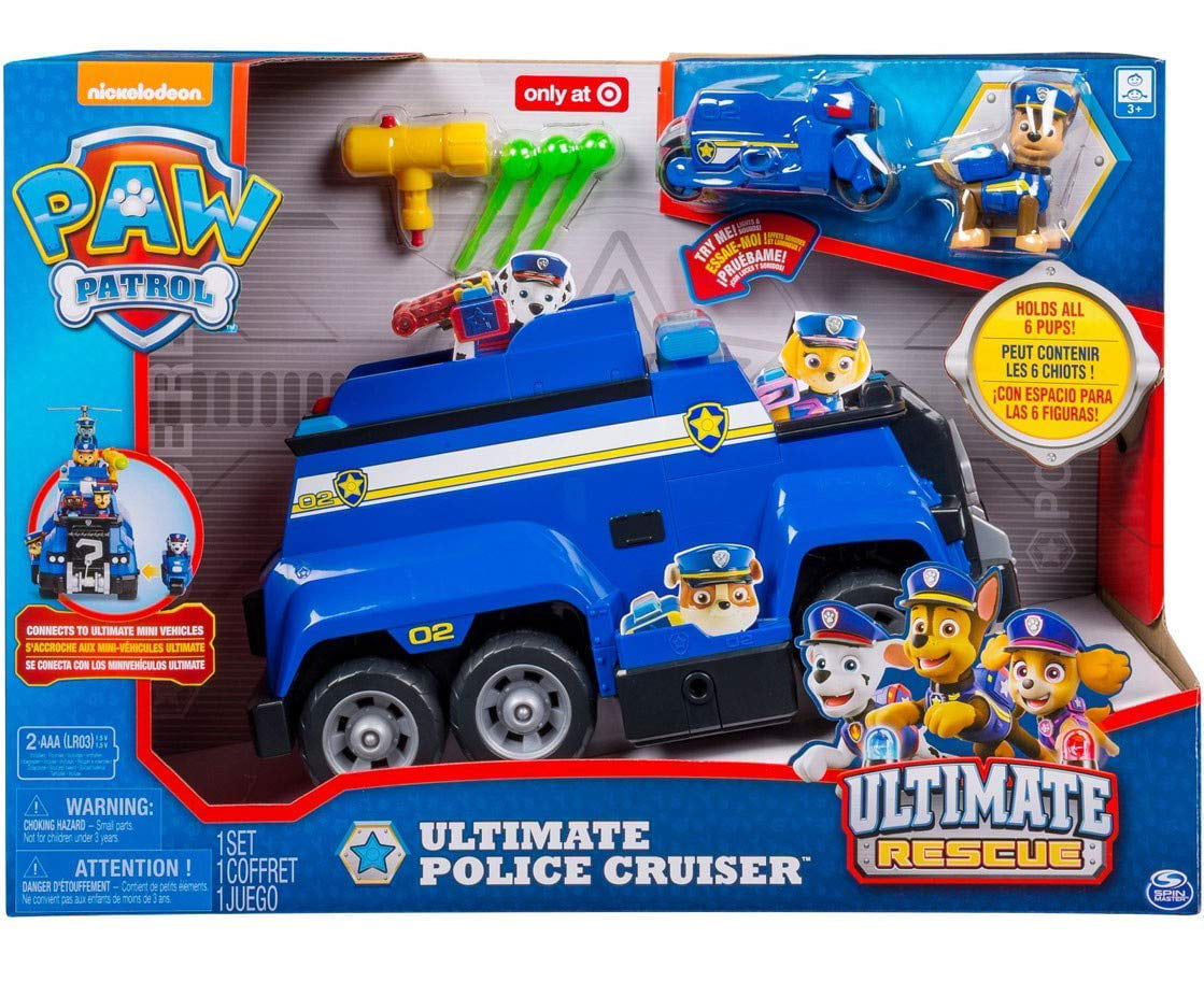 paw patrol ultimate police cruiser walmart