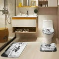 thumbnail image 6 of Gamer Boys Girls Bathroom Set with Shower Curtain and Rugs Accessories, Cute Kids Shower Curtain Set, Computer Child Play Game Shower Curtain for Bathroom, Level Up Bathroom Decor 4 Pcs, 6 of 6