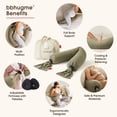 thumbnail image 2 of Almohada de embarazo bbhugme, soporte ajustable para todo el cuerpo, 2 of 6