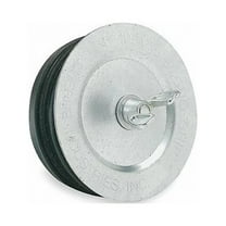 Cherne Pipe Plug,Wing Nut,3.55"H,5"Pipe 273358