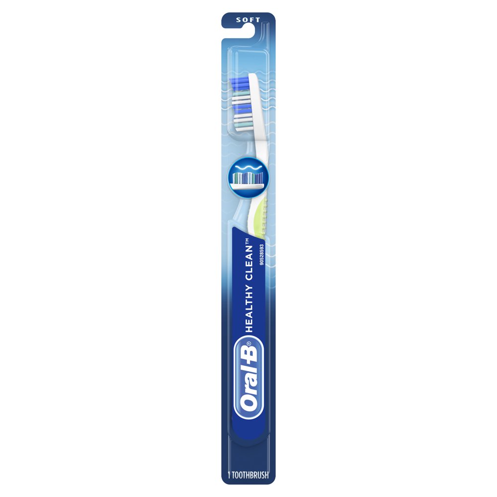 OralB OralB Healthy Clean Toothbrush, Soft Bristles, 1 Count