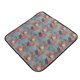 thumbnail image 5 of Almohadilla doble Oxford tela flor plegable bonsái planta suculenta almohadilla doble Planta interior y exterior cuidado de flores grises, 5 of 10