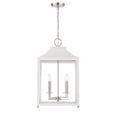 thumbnail image 4 of Trade Winds Gianna 4-Light Pendant in White with Polished Nickel, 4 of 6