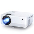 thumbnail image 1 of Mini Projector, APEMAN 5000 Lumen 1080P Supported Projector, 200'' Display 50000 Hrs LED Life, Dual Speakers Portable Projector, Compatible with HDMI, USB, VGA, TF, PS4, Laptop, DVD for Home Cinema, 1 of 5