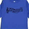 thumbnail image 4 of Inktastic Music Staff Musical Boys or Girls Long Sleeve Toddler T-Shirt, 4 of 5
