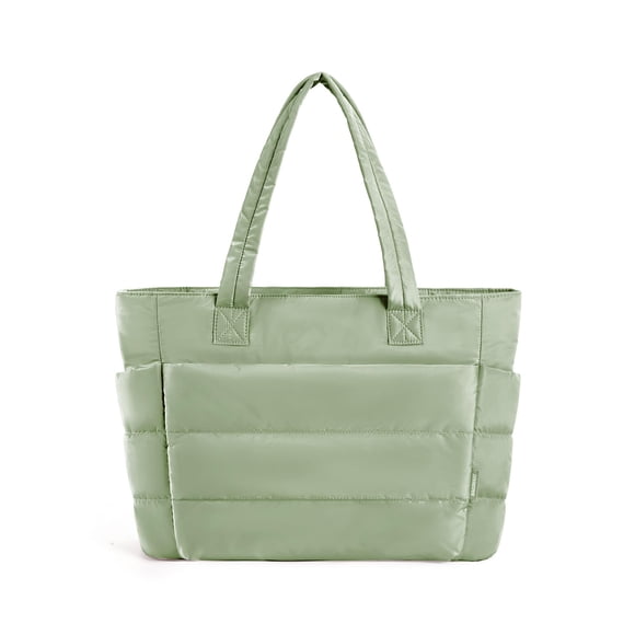 Bolso de mano BAGSMART, ligero y acolchado, con compartimentos para mujer