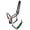 Green, variant on Showman Nylon Halter w/ Leather Accents & Matching Lead Rope