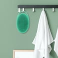 thumbnail image 5 of Unique Bargains Hangable Oval Bath Brush Shower Brush 1 Pc Green, 5 of 6