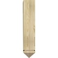 thumbnail image 4 of Ekena Millwork 6"W x 18"D x 30"H Traditional Arts & Crafts Rough Sawn Bracket, Douglas Fir, 4 of 4