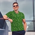 thumbnail image 4 of Fotbe Happy St. Patrick's day Camiseta Polo de Golf para Hombre con Estampado – Camisa Deportiva Transpirable con Cuello Abotonado-XX-Large, 4 of 6