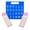 Blue, variant on KYJiuLiu Solo Mahjong Practice Board Kit with 320 Line Finder Strips, 24-Slot 3D Printed Tile Trainer, Pink