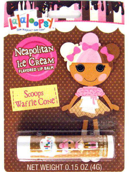 Lalaloopsy Neapolitan Ice Cream Lip Balm