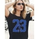thumbnail image 2 of Athlete with number 23 women's comfit t-shirt Tee For Adult, Men, Women, Teen, Teenager, Adolescent, Youth, 2 of 8