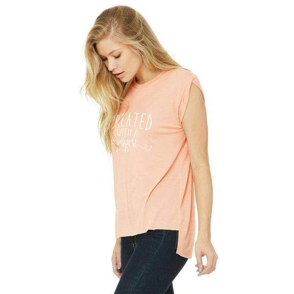 NanyCrafts' Create with a Purpose Flowy Muscle Tee