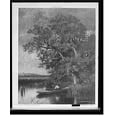 thumbnail image 2 of Historic Framed Print, The pond of the great oak, 17-7/8" x 21-7/8", 2 of 9