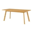 thumbnail image 2 of Alaterre Furniture Shelburne 73in. Dining Table, Natural, 2 of 8