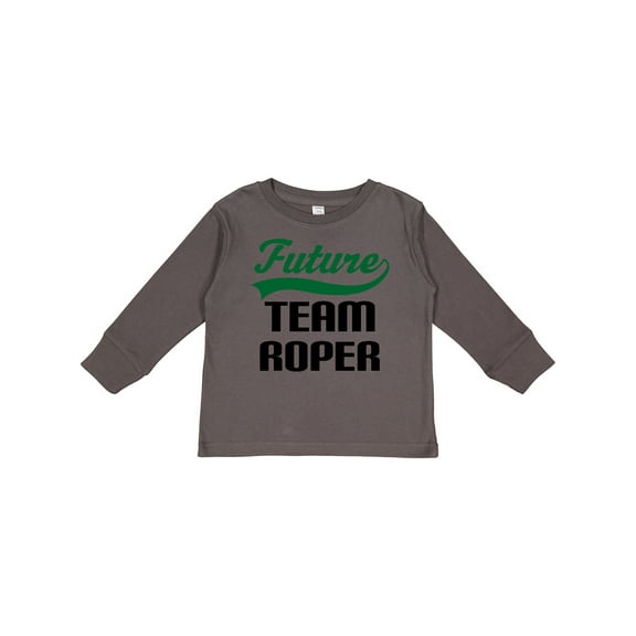 Inktastic Future Team Roper Boys Long Sleeve Toddler T-Shirt