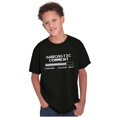thumbnail image 4 of Funny Sarcastic Comment Loading Joke Crewneck T Shirts Boy Girl Teen Brisco Brands S, 4 of 6