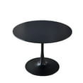 thumbnail image 4 of Furvclv Tulip Table, Mid-century Dining Table, For 4-6 People, With Round Tabletop, Pedestal Dining Table, Modern Leisure Coffee Table for Dinning Room, Bedroom, Kitchen, 4 of 9