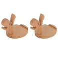 thumbnail image 4 of Juego de 2 soportes para teléfono móvil de madera de haya, bonitos soportes de escritorio para smartphones, para mesa de cocina y oficina., 4 of 14