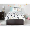 thumbnail image 3 of Concord Platform Bed with Flat Panel Foot Board and 2 Urban Bed Drawers, Multiple Colors, Multiple Sizes, 3 of 8
