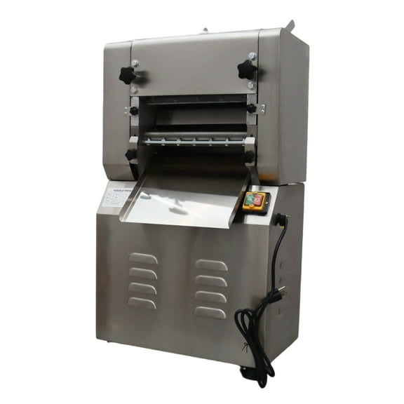 Electric Dough Roller Sheet Maker Dumplings Noodles Machine with 2mm Cutter