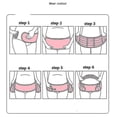 thumbnail image 3 of Cinturones para mujeres embarazadas, cinturón de maternidad para el vientre, cuidado de la cintura, soporte para el Abdomen, 3 of 5