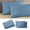 Light Blue, variant on Set of 2 Extra-Large 20x36 Inch Beige Pillowcases, Ultra-Soft Brushed Microfiber Envelope Closure Pillow Covers, Cool Breathable Bedding Room Accessories