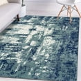 thumbnail image 3 of Luxe Weavers Hampstead Collection 49 Blue 4x5 Abstract Area Rug, 3 of 9