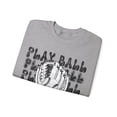 thumbnail image 3 of Play Ball Baseball Sweatshirt Baseball Mom Shirt Retro Baseball Crewneck, 3 of 7
