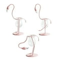 thumbnail image 3 of Flamingo Shape Cute Characteristic Flower Pot Wedding Christmas Decoration Accessory Tabletop Plant Bonsai Vase, 3 of 7