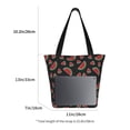 thumbnail image 3 of Disketp Watermelon Bolsa de Hombro Casual para Mujer, Bolso Cruzado para Compras, Viajes y Uso Diario, 3 of 6