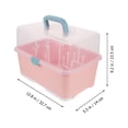 thumbnail image 2 of HEALEEP 1Pack Food-Grade Material Baby Bottles Drainer Holder Multi-Functional Design for Utensils Baby Supplies 32.7X9.3X5.5In, 2 of 7