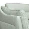 thumbnail image 6 of Franz Mint Leather Sofa, 6 of 12
