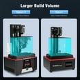 thumbnail image 6 of ELEGOO Saturn 2 8K Resin 3D Printer with 10" 8K LCD, 8.62x4.84x9.84 inch Larger Printing Size Red, 6 of 9