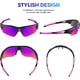 thumbnail image 2 of Polarized Sports Sunglasses For Men Women Youth Baseball Cycling Fishing Running Golf Tac Glasses Uv400 Protection, 2 of 3