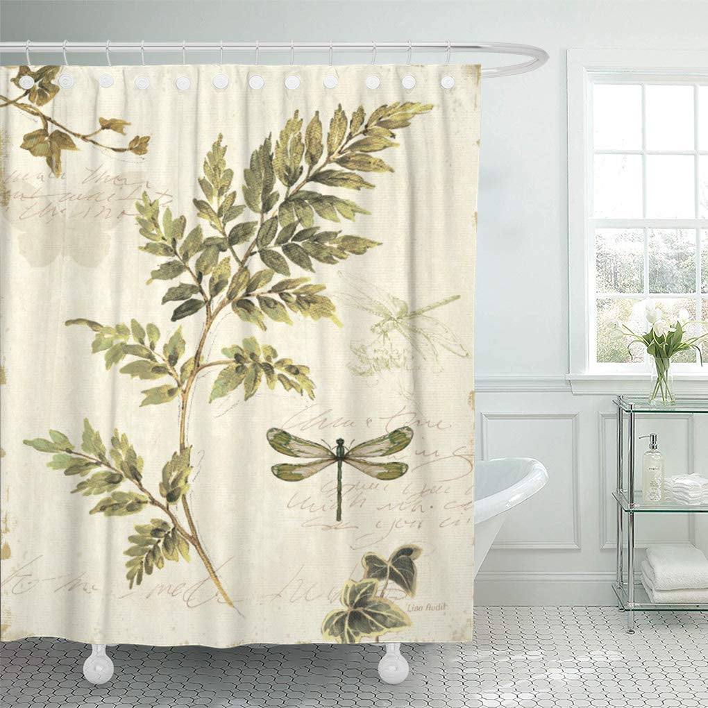Seal Brown Chocolate sc_22957_extralong 84 Inches Extra Long Ambesonne Victorian Decor Shower Curtain Floral Paisley Ivy Design Leaves with Abstract Details Print Fabric Bathroom Decor Set with Hooks 